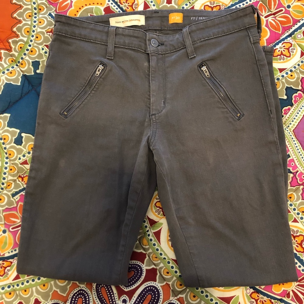 ANTHROPOLOGIE Pilcro Serif Moto Pants